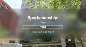 Sportsmanship: “How you would want to be treated”